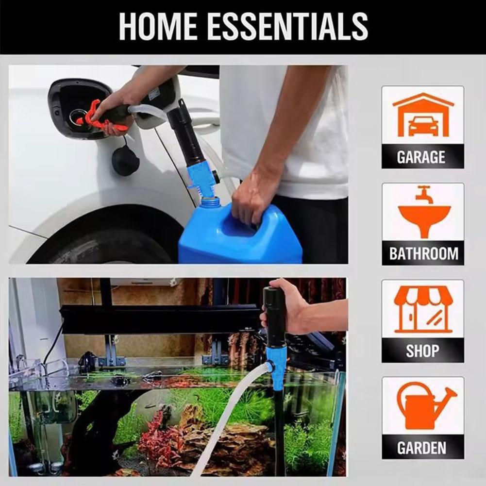 Электрический масляный насос сифонный насос для перекачки жидкости портативный автомобильный аккумуляторный насос для перекачки газа ручной газовый инструмент Ou A5Z1