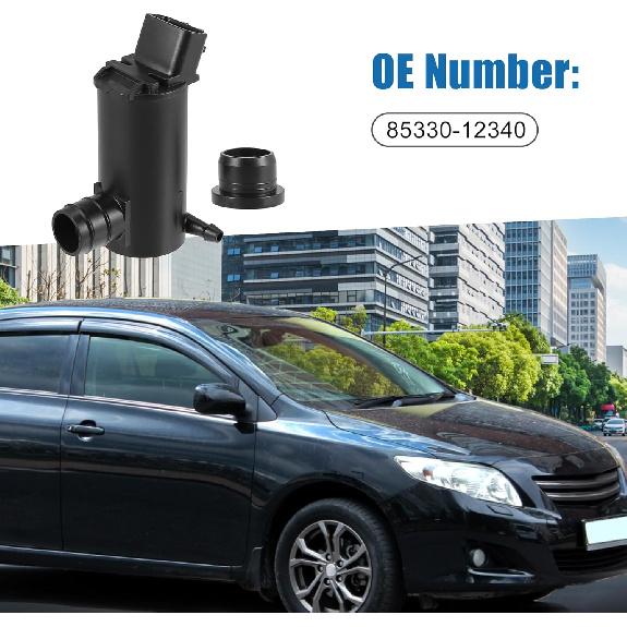 Насос омывателя лобового стекла 85330-12340 с уплотнителем для Toyota Corolla 2003-2008