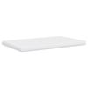 VidaXL Matelas en mousse blanc 140x190 cm 7 zones dureté 20 ILD, matelas de lit, matelas de lit de jour, matelas en mousse 356355