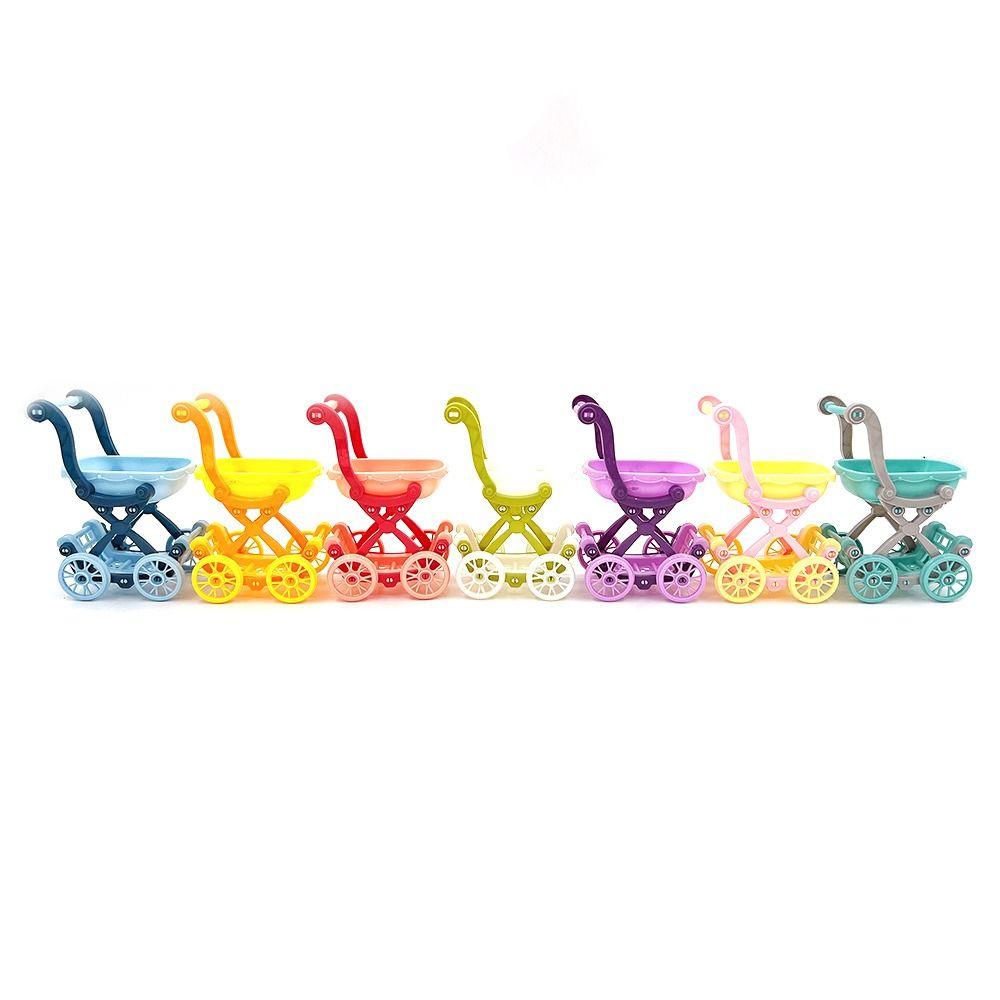 1:6 Dollhouse Shopping Cart DIY Toy Accessories Pretend Play Toys  BJD6 Point Baby