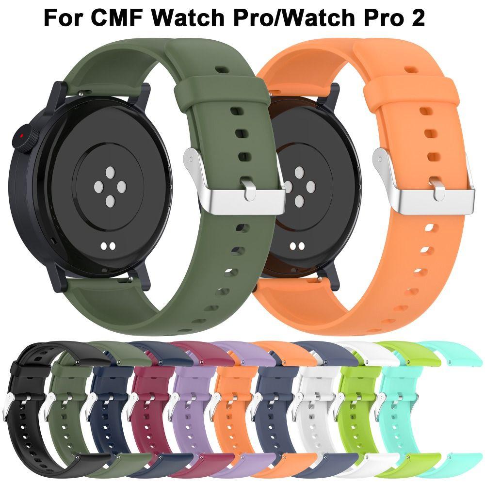 22MM Silicone Watch Strap Replacement Bracelet New Wristband for CMF Watch Pro 2