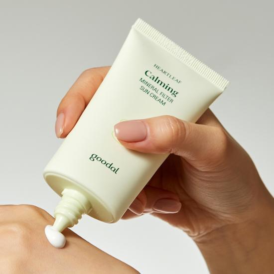 Goodal Clear Houttuynia Cordata Soothing Mineral Sunscreen 50ml 1+1 Plan