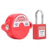 Gate Valve Lockout Set Lockout Tagout Valve Set for Outdoor Garden 25mm to 64mm Stem