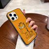 Cartoon G-Garfield Cat For iPhone 17 16 15 14 13 12 11 Pro Max Plus Pro Corrugated Shockproof Matte Phone Cover