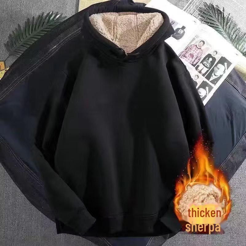 Мужская толстовка с капюшоном на флисовой подкладке: Толстая, теплая, универсальная толстовка для осени и зимы