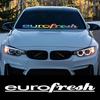 Eurofresh Слоган Наклейка на лобовое стекло автомобиля Автомобиль Переднее Заднее Стекло ПВХ Винил Наклейка Стайлинг Кузова Автомобиля Декоративная Наклейка Аксессуары
