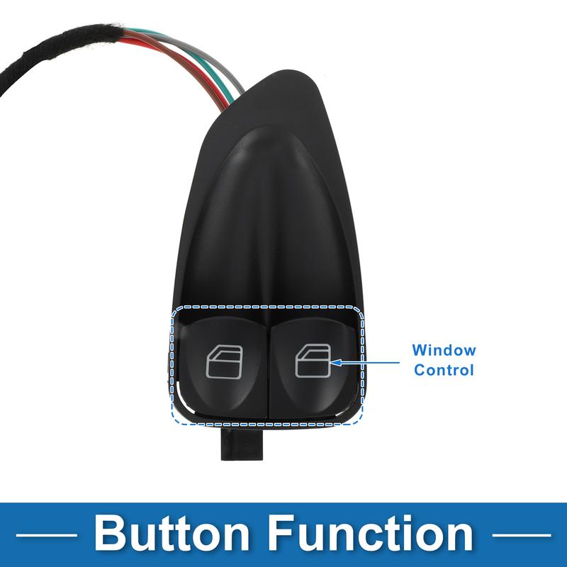 X Autohaux Window Control Switch for Mercedes-Benz SL500 SL550 SL600 No.2308211351