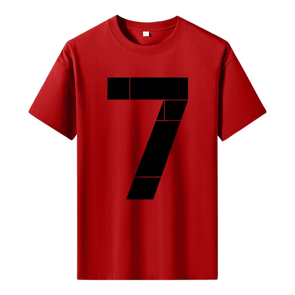 Мужская футболка с коротким рукавом с принтом Мужская свободная повседневная футболка с коротким рукавом