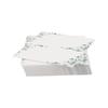 50pcs Blank Table Name Place Cards Paper Message Setting Card Tented Name Card  Banquet Tables