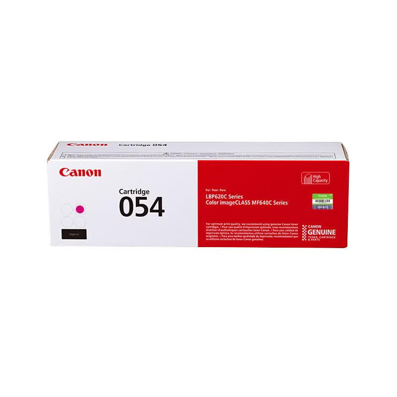 Canon Оригинальный красный картридж с тонером CRG054