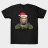 Asian Size Men Black Print T-shirt Bebe Its Cold Outside Meme Ugly Christmas Sweater Design T-Shirt No-Cut Print Cotton Tshirt