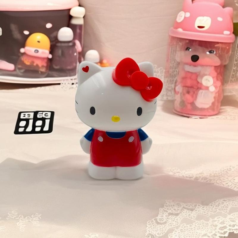 Sanrio Hello Kitty My Melody Подставка для ручек Мультяшная Канцелярия Органайзер для кистей для макияжа Настольное украшение Рождественское украшение Подарки