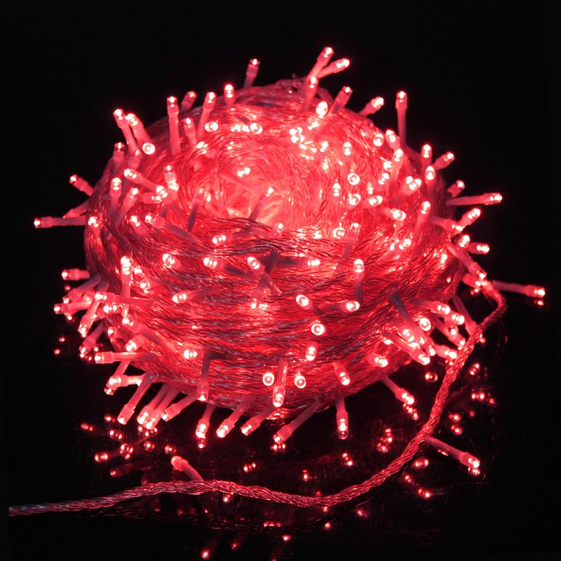 Светодиодные гирлянды для сада, деревьев, гирлянды для спальни, рождественские украшения для свадеб и вечеринок, водонепроницаемые праздничные светильники