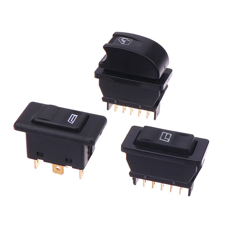 Universal Auto Car Electric Power Window Switch Lifter Control 5 Pin Dc 12V 20A Regulator Switch Harness Accessories