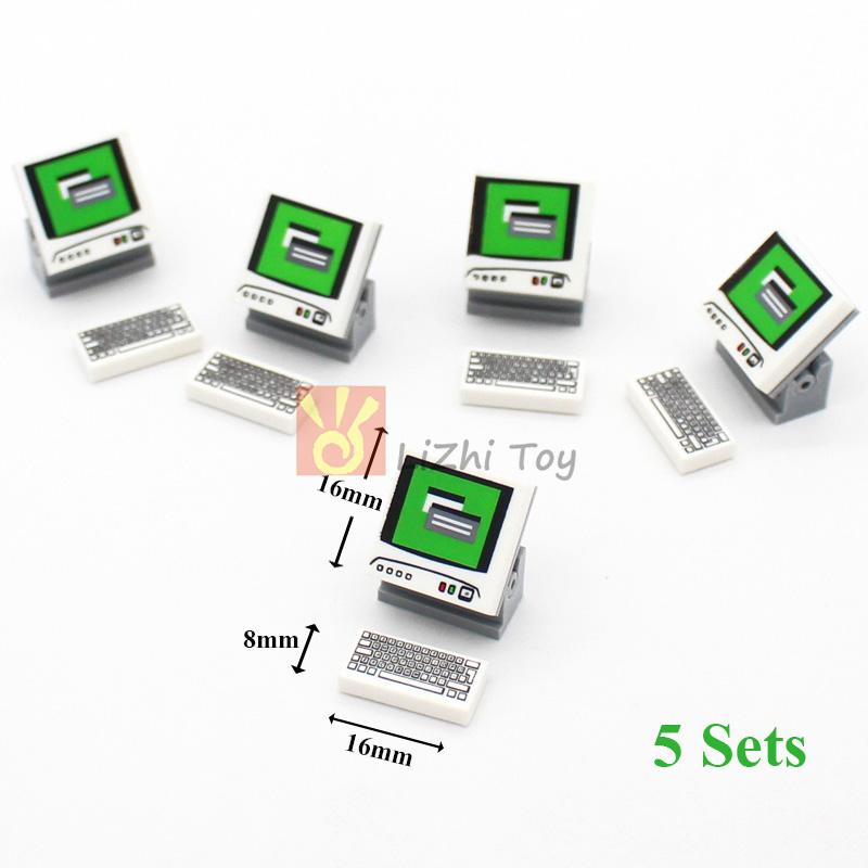 MOC Городские уличные фигурки Вид Печать Еда Десерт Традиционная китайская кухня Строительные блоки Монитор Глаза Кирпичики Напечатанные игрушки