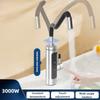 3000 Вт Бытовой Кухонный Мгновенный Нагрев Электрический Кран Переменной Частоты Постоянная Температура Нержавеющая Сталь Водонагреватель