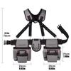 Adjustable Tool Belt with Suspenders Large Capacity Combined Tool Organizer  Work