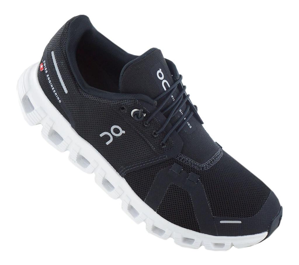 On Running Cloud 6 - женские кроссовки черно-белые 3WF10060299 5 ОРИГИНАЛ