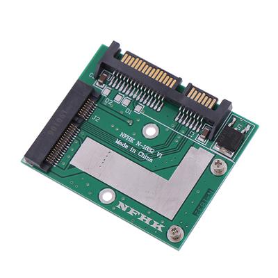 Msata SSD до 2,5 ''SATA 6,0Gps адаптер преобразователь карты модуль платы Mini Pcie SSD