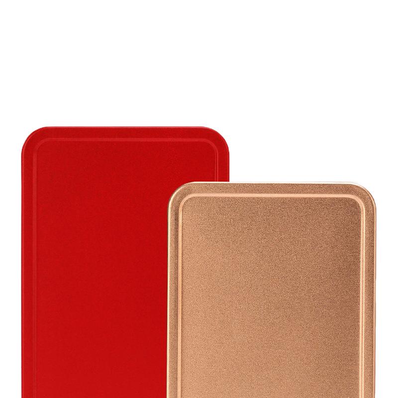 Жестяные банки для чая Металлическая коробка для хранения Жестяные банки для чая Герметичные банки Прямоугольные жестяные коробки Контейнер для чая Коробка-органайзер Коробка для печенья