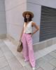 Летняя европейская и американская повседневная приталенная майка без рукавов для женщин, 2023