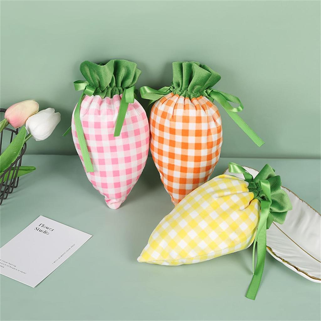 Easter Egg Bunny Carrot Bag Party Candy Bag Gift Packaging Bag