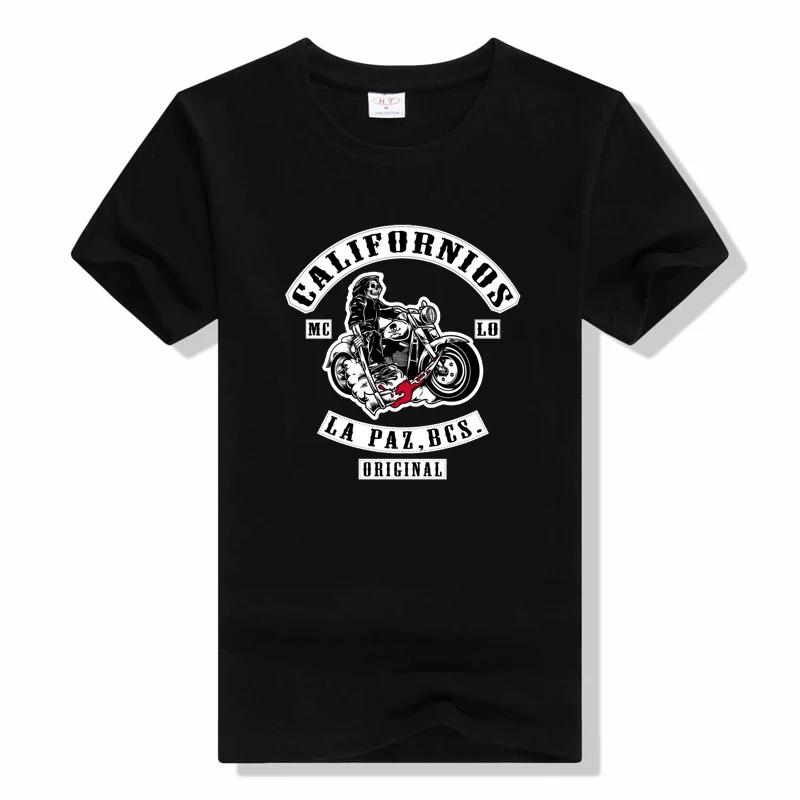 Bandidos мотоциклетный клуб футболка с круглым вырезом Модная Забавная Высококачественная Печать Повседневная Хлопковая Футболка с коротким рукавом