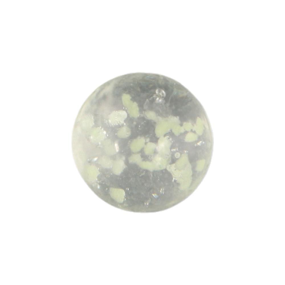 10pcs/pack Non-porous Fish Tank Glass Ball Glow in The Drak Transparent Crystal Beads  Parent-child