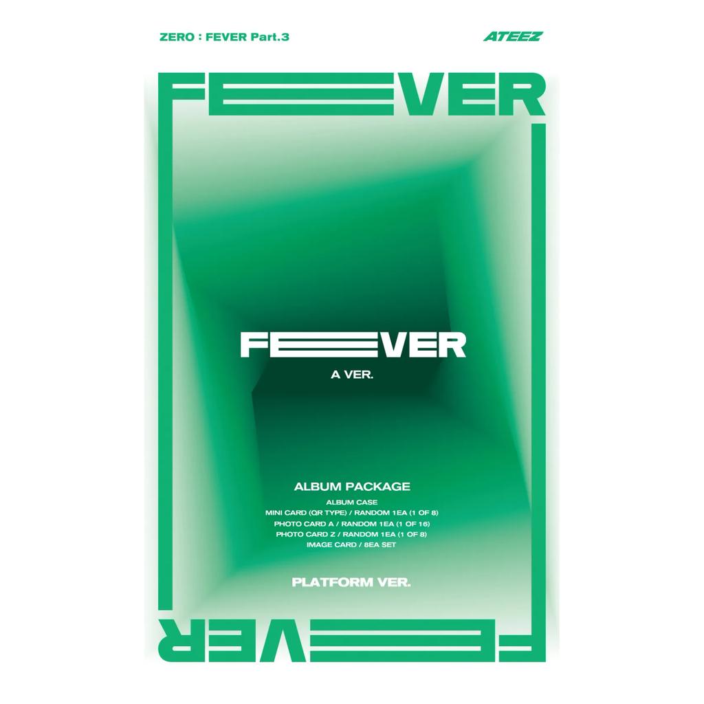 ATEEZ НУЛЬ : FEVER Часть 3 [ПЛАТФОРМНАЯ ВЕРСИЯ][ВЕРСИЯ A]