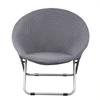 Jacquard Fabric Round Saucer Chair Cover 6 Colors Washable Chair Covers Seat Moon Saucer Slipcovers Stretch Universal Seat Cover
