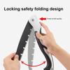 Складная пила, сверхмощная ручная пила с удлиненным лезвием для древесины, кемпинга, обрезная пила для сухой древесины с твердыми зубьями