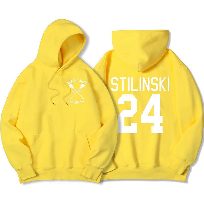 Stilinski 24 Printing Clothing Мужская толстовка с капюшоном