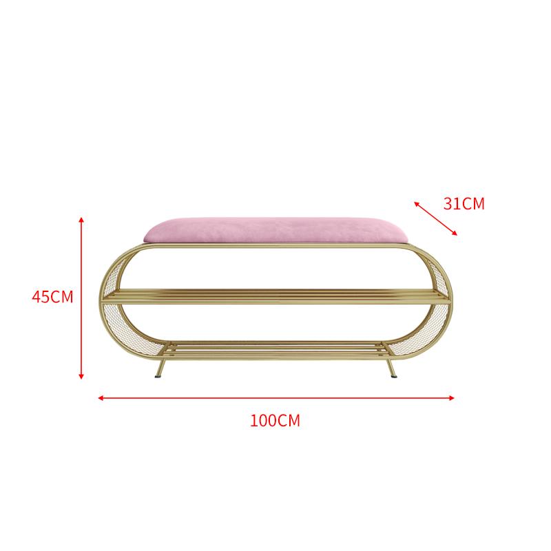 Металлическая полка для обуви с сиденьем, креативный табурет для пеленания обуви, входная мебель, полка для хранения вещей, экономящая место скамья, шкафы для прихожей