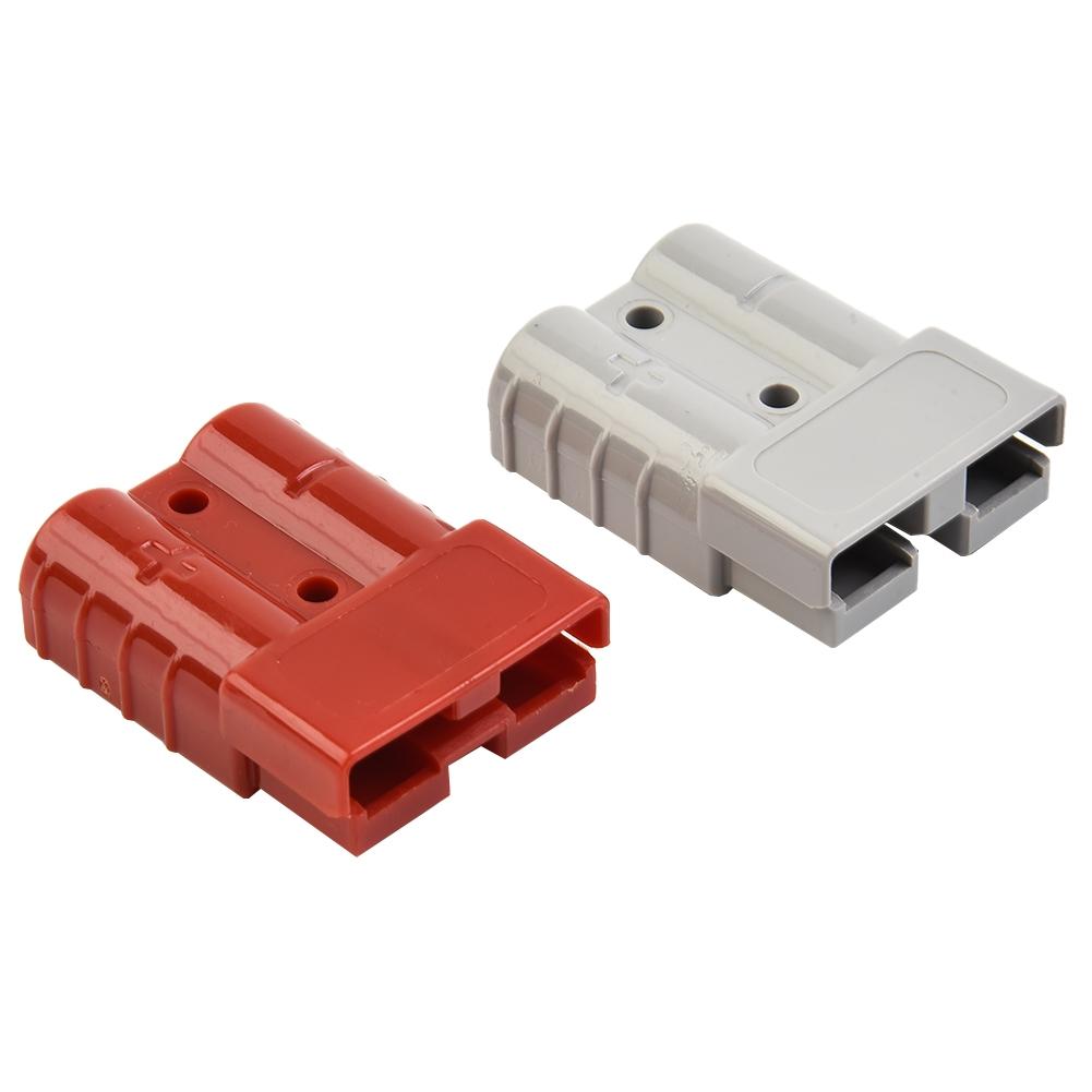 2 шт. FOR-ANDERSON-Plug КАБЕЛЬНЫЙ ТЕРМИНАЛ РАЗЪЕМ ПИТАНИЯ БАТАРЕИ 50-AMP 600V Новый