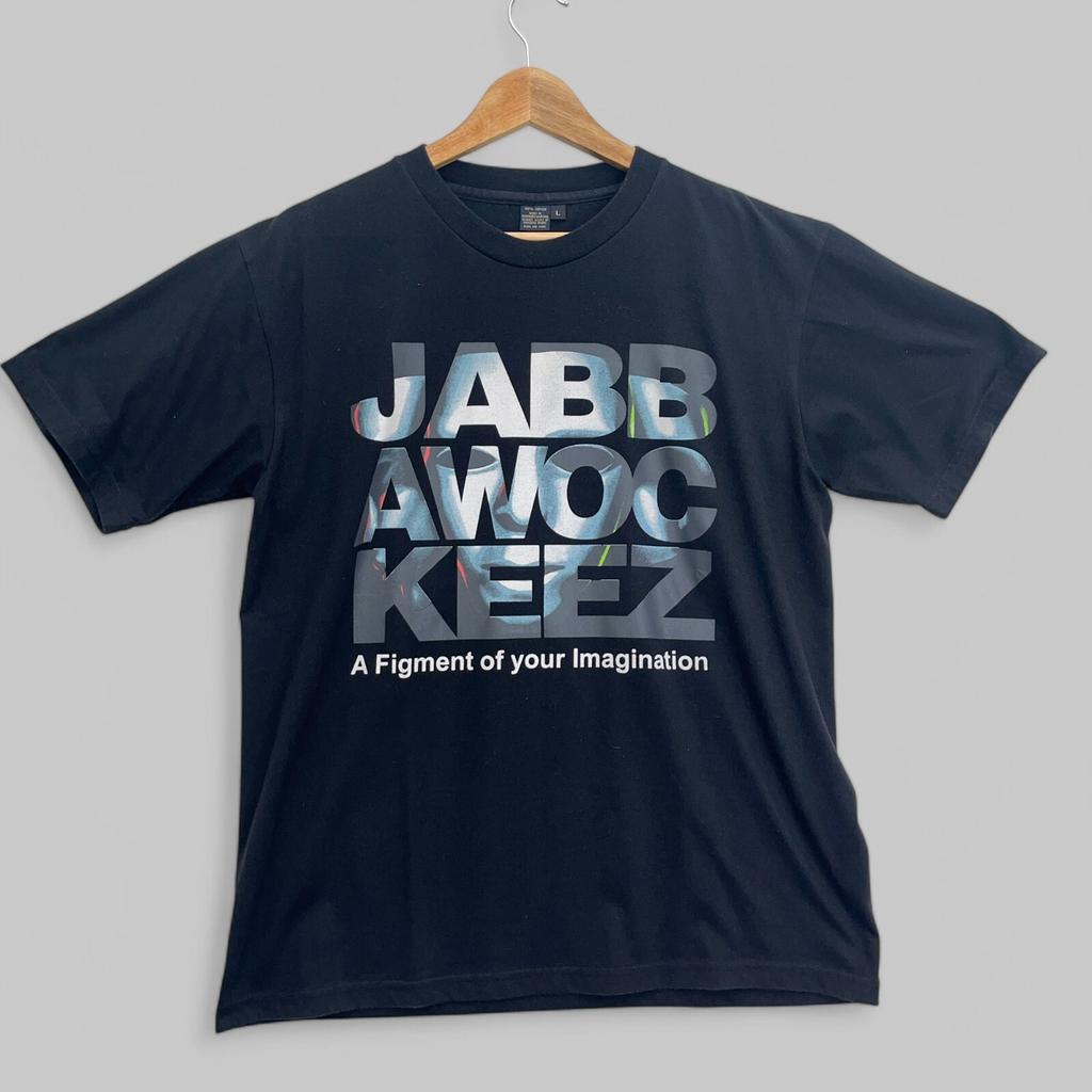 Jabbawockeez T‑Shirt Men’s L Black Hip Hop Streetwear Dance Graphic Tee Unisex T-Shirt