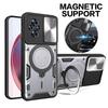 Слайд-камера Funda для Realme C67 4G Чехол Магнитный держатель Кольцо Armor Coque для Realmi C67 C 67 RealmeC67 4G RMX3890 Задняя крышка
