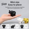 Minimalist Room Decor Accessories Mini Resin Elephant Figurine, Good Luck Statue Tabletop Decor, Animal Collectibles for Lovers Small Ornament