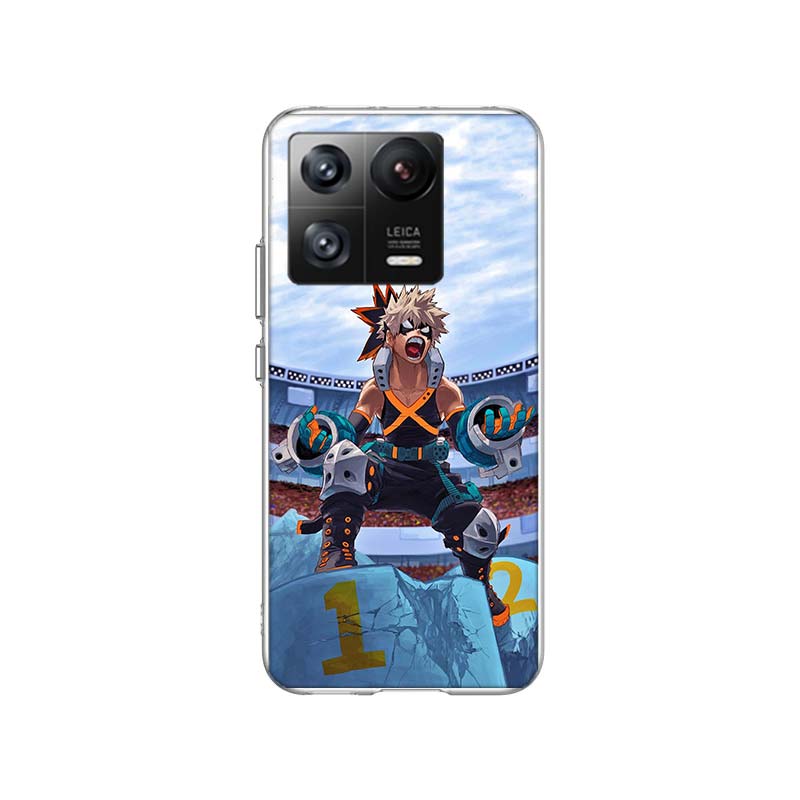 Чехол для телефона My Hero Bakugou Katsuki для Xiaomi Poco F7 Ultra X7 X6 M8 M7 M6 M4 M3 Pro X4 Mi 15 15T 14 14T 12T 12S 10T Pro 12 11 L