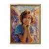 Poster Angelic Reverie Poster Angelic Reverie, 30X40 Cm, Frameless, Premium Canvas On Stretcher