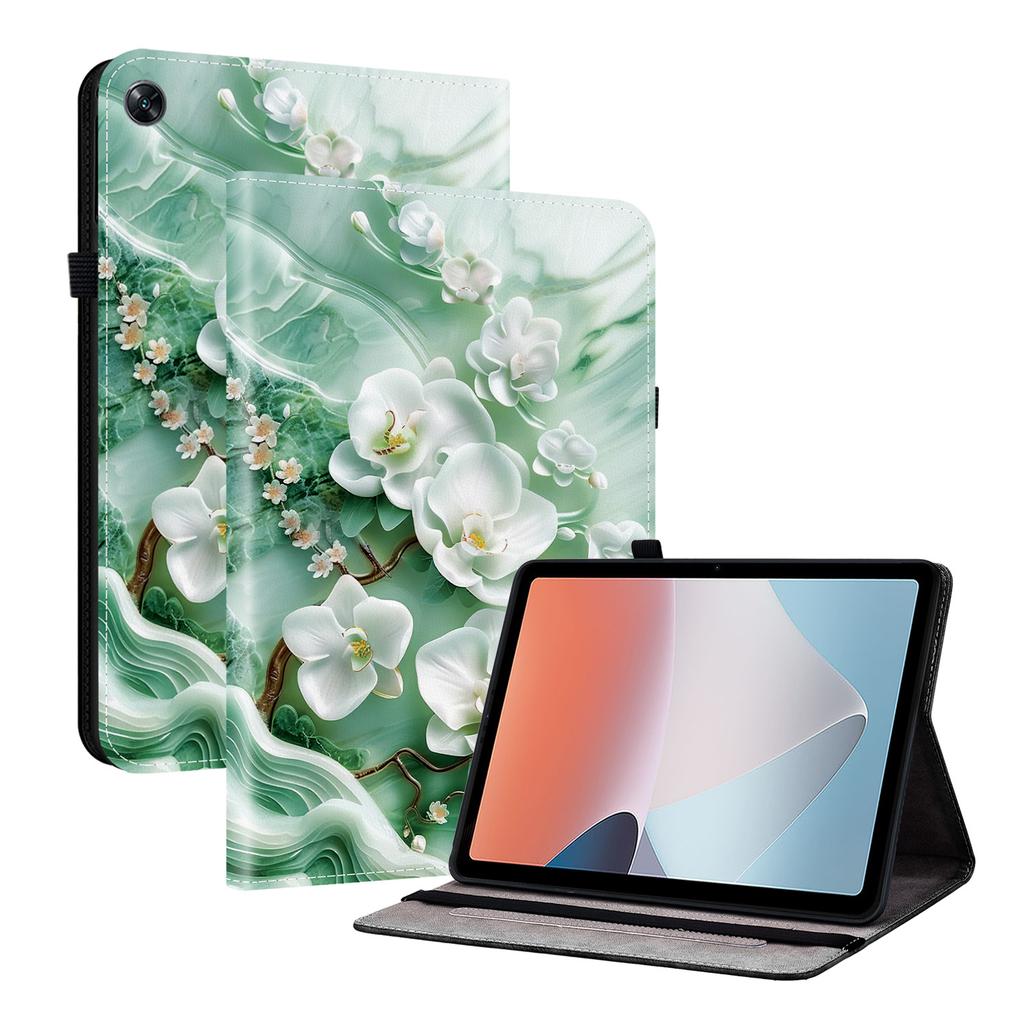 Чехол для планшета Oppo Pad Air из искусственной кожи — 11 стилей! Прочный, с 2 слотами для подставки, держателем для карандашей и слотами для карточек, гибкая задняя крышка из ТПУ