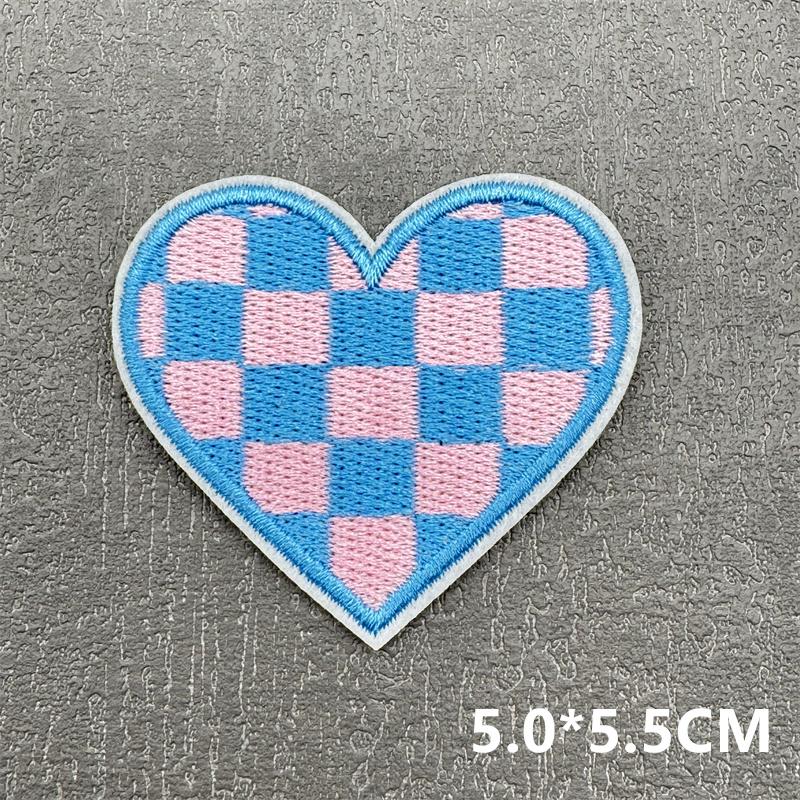 Милые мультяшные маленькие вышитые нашивки для одежды Candycherry Наклейки-нашивки на одежду, приклеиваемые утюгом, Термонаклейки, Значки
