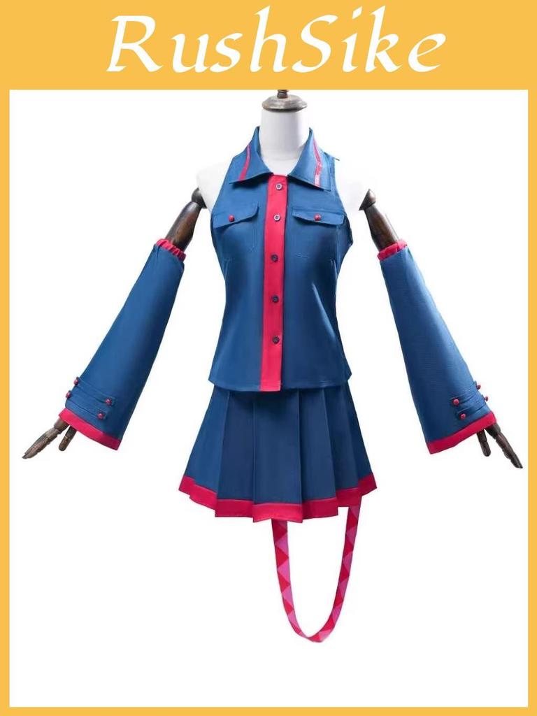 Hatsune Miku Game Theme Cosplay Costume For Halloween With Soft Fabric For Anime Role Play