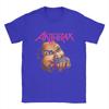 Anthrax Band T-Shirt for Men Crazy Cotton Tees Round Collar Short Sleeve T Shirt Printed Clothes