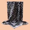 1PC Ladies Sexy Leopard Print Woven Scarf Large Fashionable Headscarf Travel Party Ladies Silk Scarf Versatile Wrap Stylish
