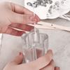 50 шт./лот фитилей для свечей, фитили с воском, принадлежности для вечеринок, 8 см-20 см, натуральные, без дыма, из чистого хлопка, горят дольше