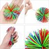 4-Piece Stress Relieving Sensory Toy Set With Random Colors. Bouncy Ball Is Perfect For Children And Adults