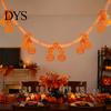 Halloween Party Decorations 10 FT Garland, Spooky Spider Bat Pumpkin Hanging Bunting Classic Holiday Celebration Ornaments Banner Decoration