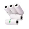 5pcs Adhesive Thermal Receipt Sticker Paper Rolls 57*25mm for Mini Pocket Photo Printer Peripage Poooli Paperang High