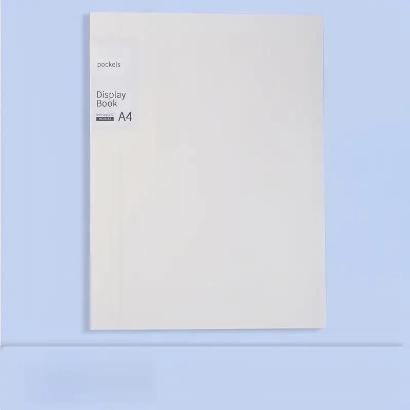 Папка-презентер для документов - A4 PP Дисплей-бук с 20/40 прозрачными карманами и защитными листами