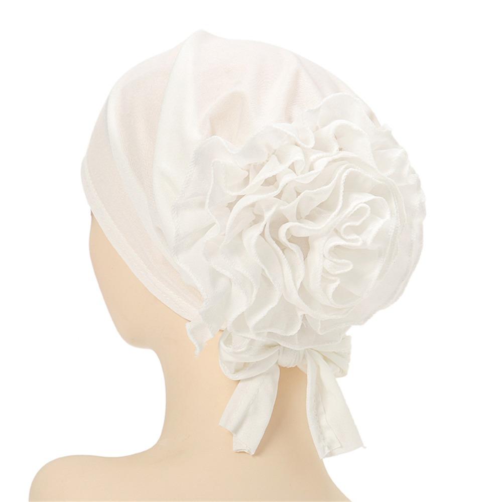 Hijabs Turban Hat Solid Color Inner Hijab Caps Fashion Pullover Cap  Women